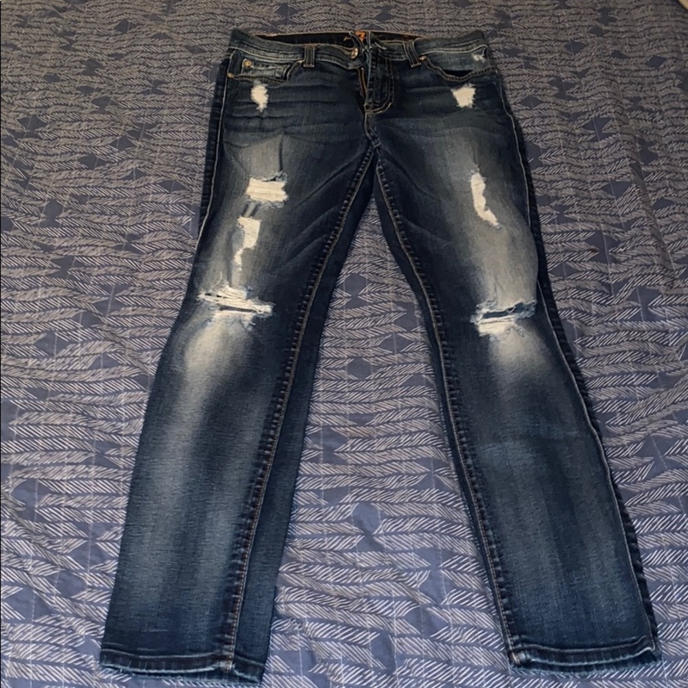 7 for all man kind The ankle skinny